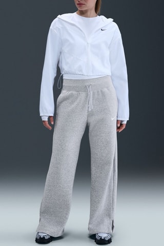 Pantalon - Gris chiné et blanc