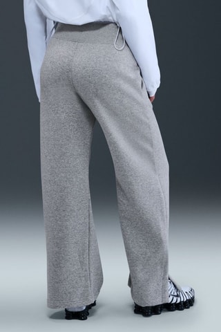 Pantalon - Gris chiné et blanc