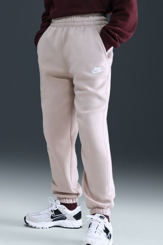 Pantalon polaire taille haute Sportswear Club - Mauve