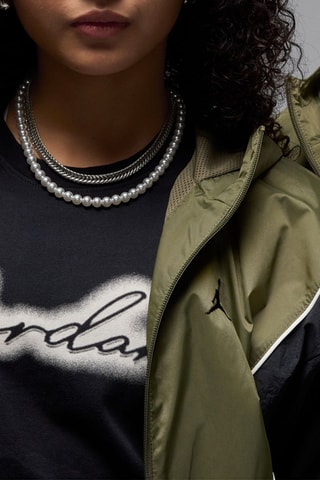 Coupe-vent à capuche - Vert olive - Jordan