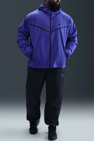 Veste à capuche Nike Tech - Violet foncé