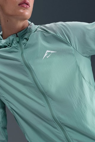 Veste de running Nike Trail - Vert d’eau