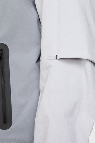 Vestes à capuche - Gris clair et blanc