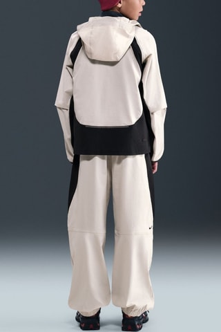 Veste polaire à capuche Tech - Beige