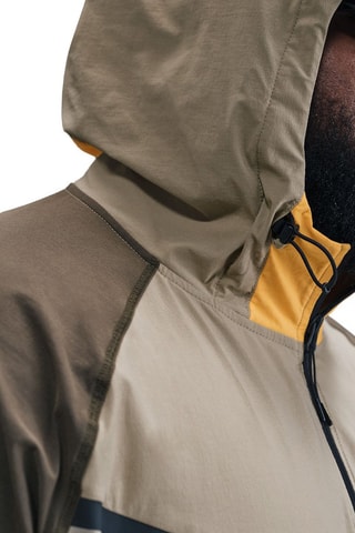 Coupe-vent à capuche - Vert olive