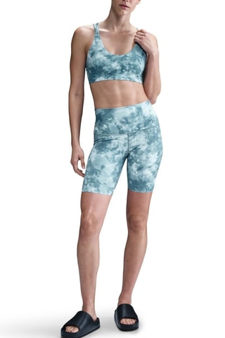 Brassière de sport push-up Zenvy - Bleu canard