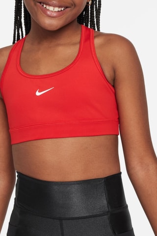 Brassière de sport Swoosh - Rouge