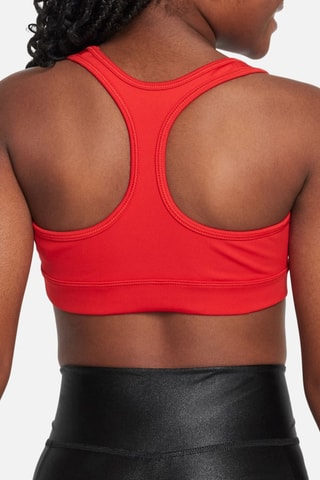 Brassière de sport Swoosh - Rouge