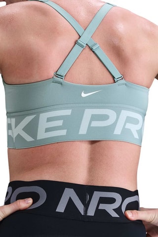 Brassière d’entrainement push-up Pro Indy Plunge - Vert d’eau