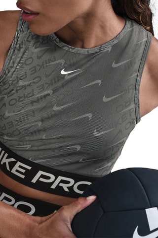 Crop top de fitness - Noir - Nike