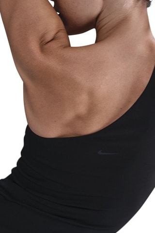 Top asymétrique Nike Zenvy - Noir