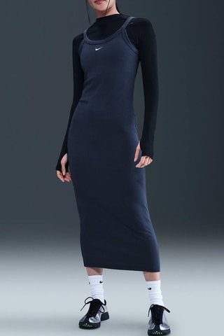 Robe fourreau Chill - Bleu marine