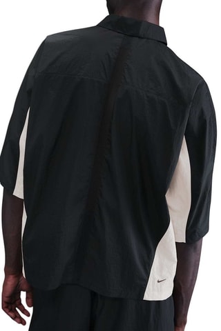 Chemisier oversize Tech - Noir