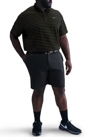 Polo de golf Nike Dri-Fit Victory - Noir et vert olive