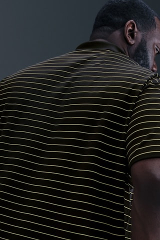 Polo de golf Nike Dri-Fit Victory - Noir et vert olive