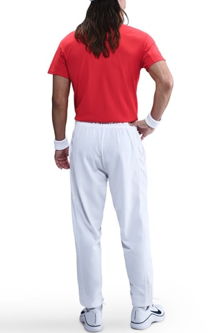 Polo slim de tennis Slam - Rouge