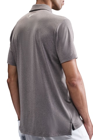 Polo de golf Nike Tour - Marron chiné