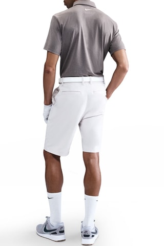 Polo de golf Nike Tour - Marron chiné