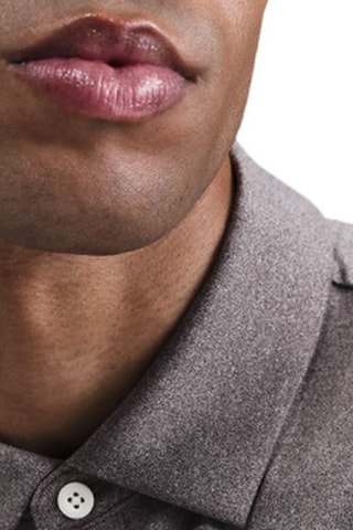 Polo de golf Nike Tour - Marron chiné