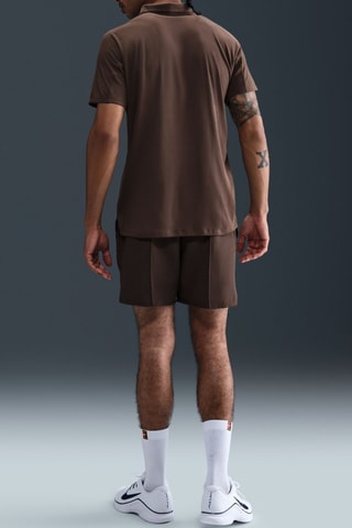 Polo de tennis Slam - Marron