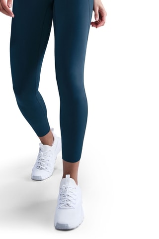 Legging de sport taille haute - Bleu marine
