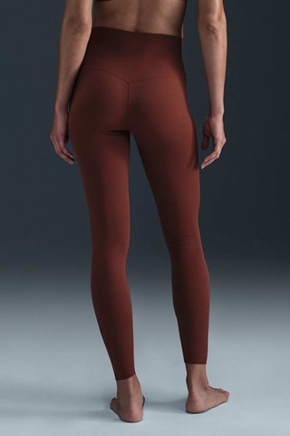 Legging taille haute - Rouge brique