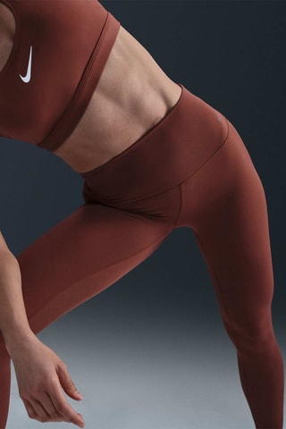 Legging taille haute - Rouge brique