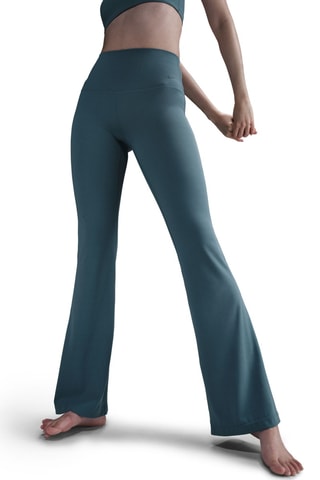 Legging taille haute Zenvy - Bleu canard