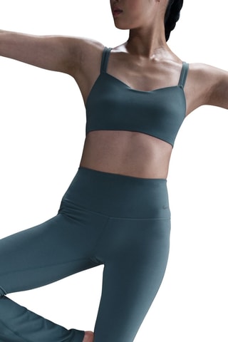 Legging taille haute Zenvy - Bleu canard