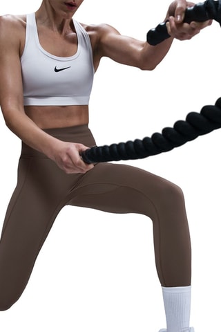 Legging de sport taille haute - Marron - Nike