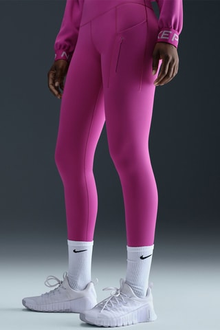Legging de fitness taille haute - Fuchsia