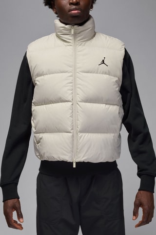 Doudoune sans manches - Ecru