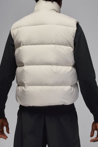 Doudoune sans manches - Ecru