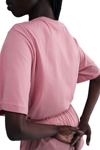 T-shirt en coton biologique - Rose - Nike