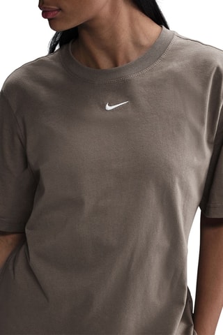 T-shirt en coton biologique - Marron - Nike