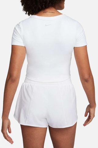 T-shirt cropped - Blanc