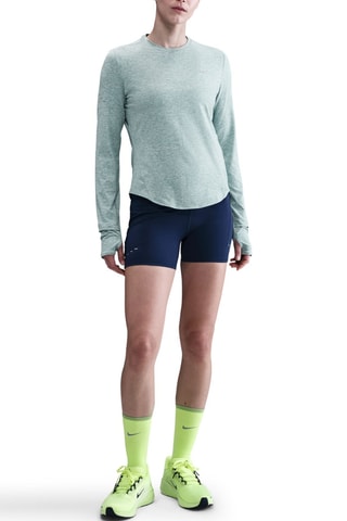 T-shirt de running Nike Swift - Vert clair chiné