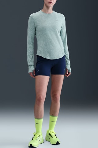 T-shirt de running Nike Swift - Vert clair chiné