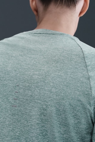 T-shirt de running Nike Swift - Vert clair chiné