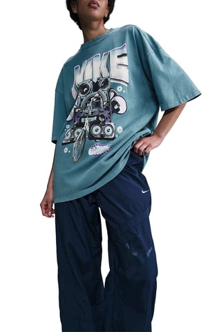 T-shirt oversize - Ciel