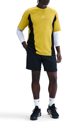 T-shirt ample - Jaune et noir - Nike