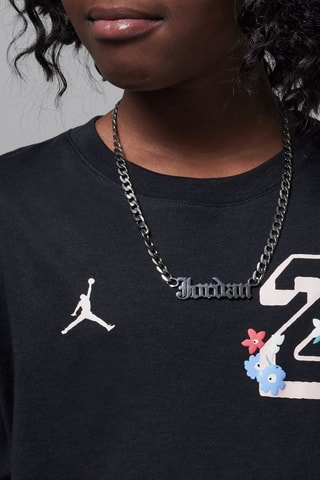 T-shirt Summer Bloom - Noir