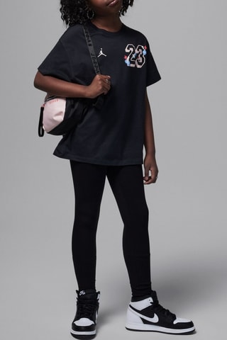 T-shirt Summer Bloom - Noir