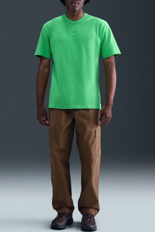 T-shirt de sport en coton biologique Premium Essentials - Vert clair