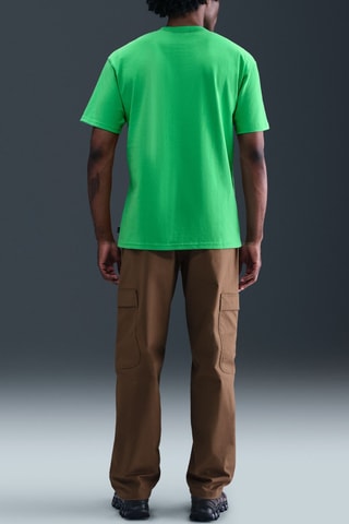 T-shirt de sport en coton biologique Premium Essentials - Vert clair