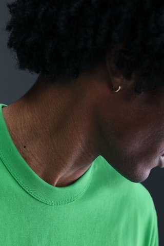 T-shirt de sport en coton biologique Premium Essentials - Vert clair