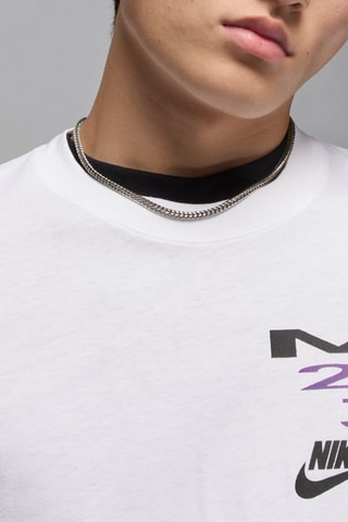 T-shirt ample Michael Jordan - Blanc