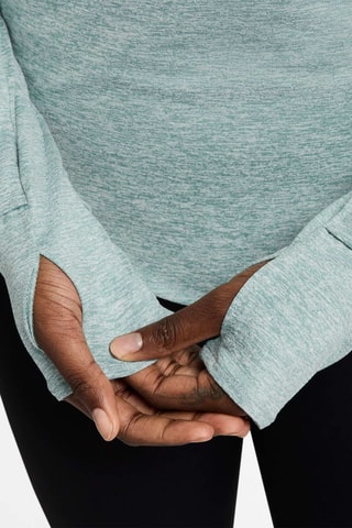 T-shirt de running Nike Swift - Vert clair chiné