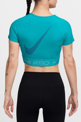 T-shirt cropped Pro - Vert
