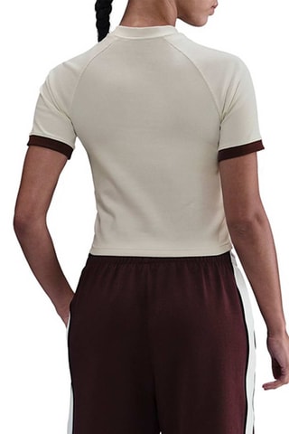 T-shirt cropped - Blanc